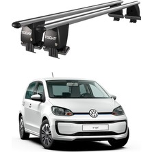 Today Auto Royal Volkswagen E Up (2014 ve Sonrası) Uyumlu Gri Kilitli Ara Atkı Port Bagaj Tavan Barı