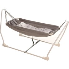 Holmen Gri Katlanabilir Bebek Hamağı Ergonomik Tasarım Ve Kolay Kurulum 120 cm Boyut