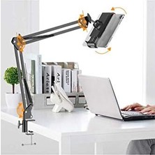 Yvz Store 38511 Ms 03 Masa Tablet Telefon Tutucu, Siyah