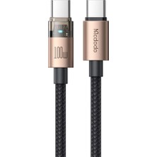 Yvz Store CA-5581 Type-C To Type-C 100W 1.2m Hızlı Şarj Kablosu