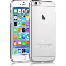 Yvz Store 6 6s ile Uyumlu Kılıf Kapak 0.2 mm Şeffaf Silikon + Temperli Kırılmaz Cam Ekran Koruyucu