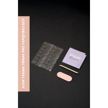 Ayak Takma Tırnak Pro Yapıştırıcı Seti (Pro Yapıştırıcı, Törpü, Ahşap Çubuk, Alkollü Mendil)