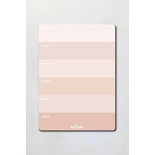 Yvz Store Haftalık Planlayıcı Blok Naturel