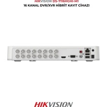 Hikvision 16 Kanal Dvr DS-7116HGHI-M1 H.265+ Güvenlik Kayıt Cihazı