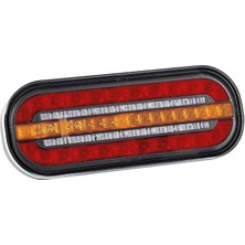 Fristom Universal LED Arka Lamba, 12/24V Statik Sinyal Lambası