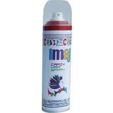 İmaj Imaj Crazy Saç Spreyi 100 ml Kırmızı Renk Amonyaklı Uzun Süre Kalıcı Etki Sağlar