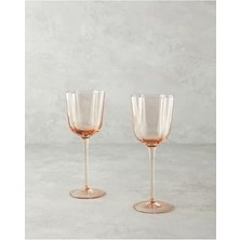 Yvz Store Reina Cam El Yapımı 2’li Kadeh Pudra