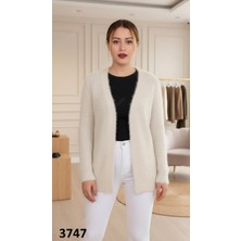 Aymiss Moda Sakallı ,kalın Örgü,yumuşacık Hırka