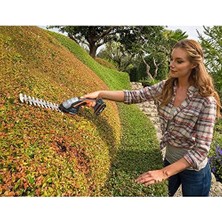 Yvz Store WG801E.5 20VOLT 2.0AH. Li-Ion Şarjlı Profesyonel Avuç Içi Çim Kesme, Çit Budama/çapalama