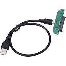 Yvz Store 4479 2.5 Inç Mini USB Sata SSD Laptop HDD Hard Disk Çevirici Dönüştürücü Kablosu