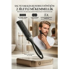 Transformacion 2 Jiletli Kırık Saç Sakal Düzletme Inceltme Tarağı 716861