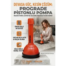 Homecare Prograde Pistonlu 14X Lavabo Gider Açıcı Pompa 716627