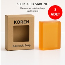 Koren Kojik Asit - Zerdeçal Sabunu 100G – Aydınlatıcı & Arındırıcı Etki – Yoğun Köpük & Peeling