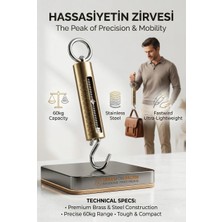 Mastercare Professional 60 Kg Eloksallı Metal El Kantarı - Hassasiyetin Zirvesi Serisi 715925