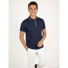 Centilmen Formenti Tregular Fit Yaka Detaylı Merserize  Polo Tişört 1604