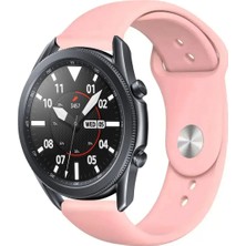 Kreton Samsung Galaxy Watch 3 45MM ile Uyumlu Kordon Yumuşak Dokulu Esnek Jel Silikon Kayış