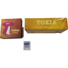 Tokia Tokıa Kılçık Tabancası Seti 1 Adet Kılçık Takma Makinesi ve 5000 Adet Kılçık Pembe Renk
