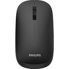 Philips SPK7438 Kablosuz Bluetooth 1600DPI 4 Tuşlu Optik Sessiz Mouse Siyah