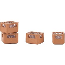 Faller 180953 1/87 Ölçek, Maden Suyu Kasaları, 4 Adet, Plastik Model Kiti