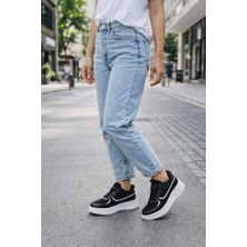 Emax Kadın Kalın Taban Günlük Sneaker Rahat Ortopedik Spor Ayakkabı