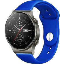 Kreton Huawei Watch Gt2 Pro ile Uyumlu Kordon Yumuşak Dokulu Esnek Jel Silikon Kayış
