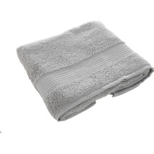 English Home Pure Basic Yüz Havlusu Gri 50 x 90 cm %100 Pamuk Yüksek Kalite Tek Parça