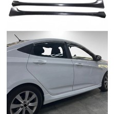 Hyundai Accent Blue 2011-2018 Boyasız Plastik Marşpiyel Takımı ⚡ Dayanıklı ve Şık!