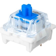 SPELT Outemu Mavi Mekanik Klavye Blue Switch Tactile Klik Sesli Yedek Tuş 6 Adet Kullanım İçin Uygun