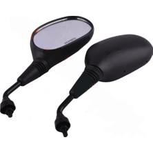 Cnc Motosiklet Aynası Takım Plastik QY156 8Mm Cub - Scooter İçin Güvenli ve Dayanıklı