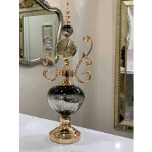 Dekor Arya Masa Saati Gold Füme