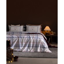 Madame Coco Philippe Mavi Çift Kişilik %100 Pamuk Ranforce Düz Nevresim Takımı 200 x 220 cm