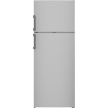 Altus Çift Kapılı 503 Lt Buzdolabı F Enerji Sınıfı Gümüş Renkli Statik Soğutma Özellikli