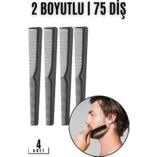 Buğlem Event Hsnet Sakal Bıyık Saç Tarağı 4 Lü Set Jess Design - LG002W-7MCNJ4