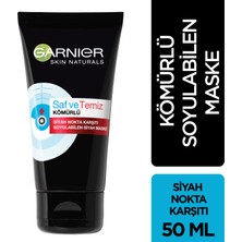 Garnier Kömürlü Siyah Nokta Karşıtı Soyulabilen Maske 50Ml