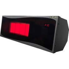 Fornax (8 Kw) Doğalgazlı LCD Camlı Seramik Radyant Isıtıcı  PATENTLİ, CE Belgeli, GAZMER Onaylı, 2 Yıl Garantili