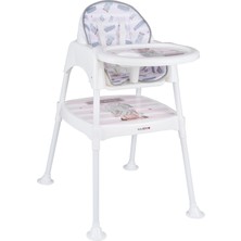 Baby Door Babydoor & Mama Filli Çalışma Masalı Pedli Mama Sandalyesi 3in 1