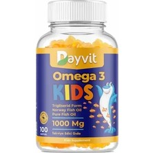 Dayvit Omega 3 Kıdss 100 Kapsul