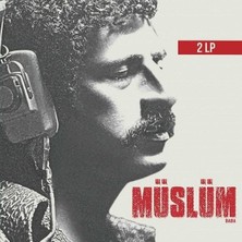 Müslüm Gürses - Müslüm Baba Film Müzikleri Arabesk Plak 2 LP Bayar Müzik Yayımcı