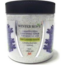 Winter Rose Lavanta Ekstraklı Peeling 500 gr Tüm Ciltler İçin E Vitamini Etkili Krem