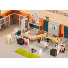 Faller 180454 1/87 Ölçek, Ofis Mobilyaları, Plastik Model Kiti