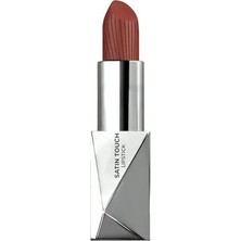 Esplendor Store Uzun Süre Kalıcı Nemlendirici Pürüzsüz Etkili Yarı Mat Ruj Satin Touch Lipstick 828 Mahogany Brown