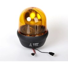 Serdar Plastik Serko Kdl Döner Lamba Civata Bağlantılı 12 Volt Sarı 0001.3005.007