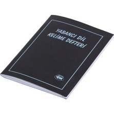 Gülpaş Yabancı Dil Fihrist (Kelime Defteri) 56 Yaprak Mavi ve Yeşil Plastik Kapaklı Defter