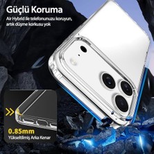 Esplendor Store Air Hybrid Şeffaf Kılıf, Darbe Emici Tpu + Pc Şeffaf Kılıf (17 Pro Max)