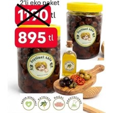 Zeytinci Abla Organik(2026 Yeni Sezon)  Çevirme Siyah Zeytin  1000 gr