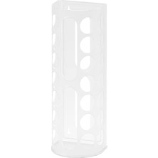 Esplendor Store Plastiktuetenstaender, Beyaz, 13 x 16 x 45 cm