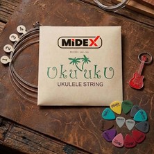 Midex UKC-300 Ukulele Teli 1 Takım (Pena Hediye)