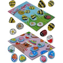 Esplendor Store Taş Boyama/okyanus Tema Etkinlik Seti