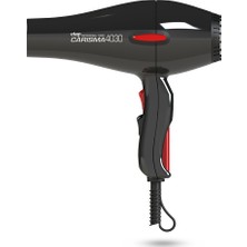 Etap Carisma 4030 Profesyonel Fön Makinesi 2400 Watt Hız Ayarı 2 Kademe Siyah Renk