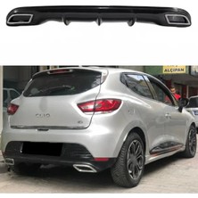 Renault Clio 4 Rs Uyumlu Egzoz Görünümlü Plastik Difüzör
